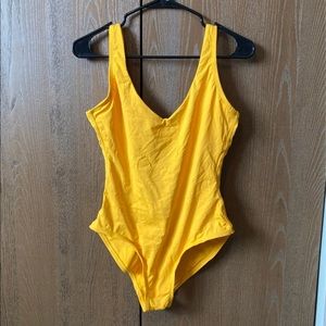 Golden Yellow Andie One-Piece Swimsuit